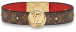 Buy 路易威登男女通用红色皮革手链 M6268