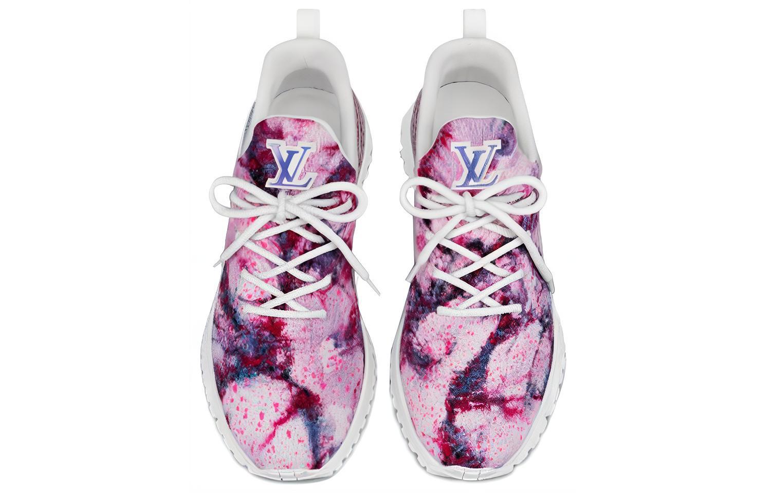 Shop Louis Vuitton V.N.R ''Tie & Dye Roze Wit'' 1A5I11