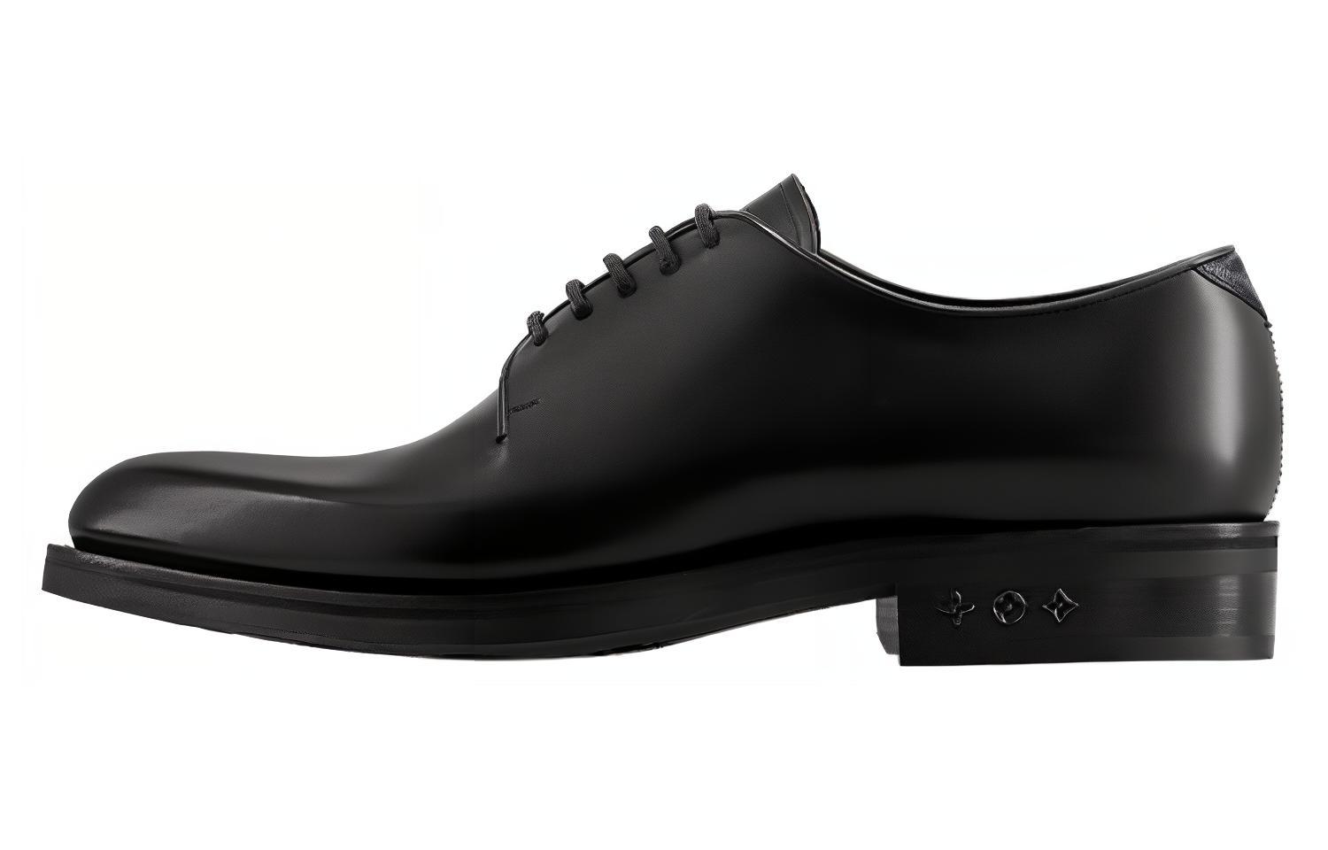 Louis Vuitton Vendome Oxford 'Black Leather' 1ACDHO