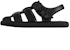 Sandal Gladeator 'Kancing Hitam' Louis Vuitton Venice 1ACVTW