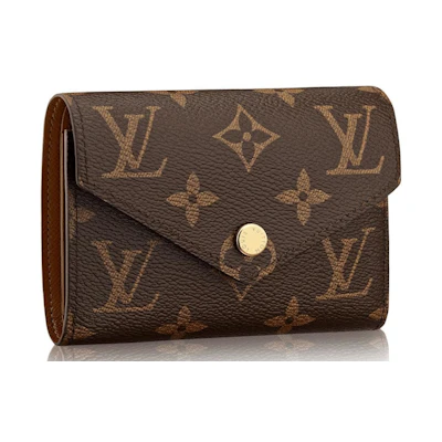 Louis Vuitton Victorine Wallet Monogram Brown Lining