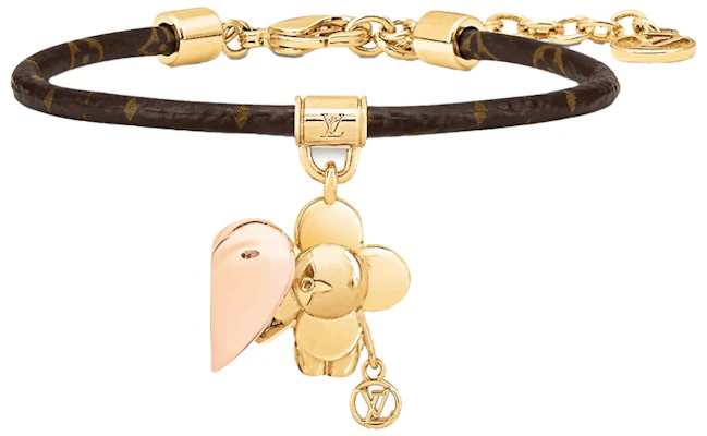 Gelang Louis Vuitton Vivienne Amour Holiday Monogram Kanvas/Perak Order Gelang Louis Vuitton Vivienne Amour Holiday Monogram Kanvas/Perak