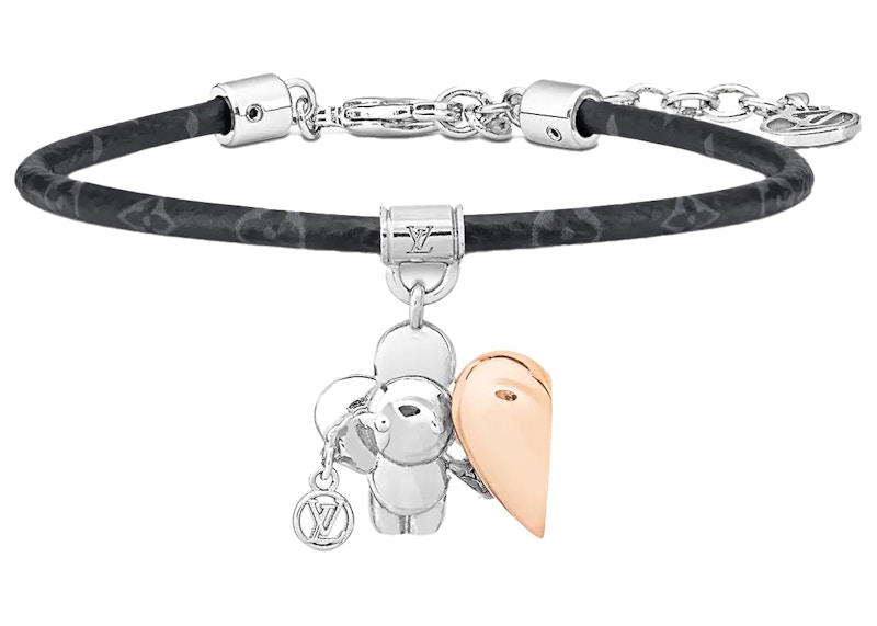 Louis Vuitton Vivienne Amour Bracelet Vivienne Holiday Monogram Canvas/Silver 圖 3