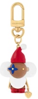 LOUIS VUITTON Vivienne Holidays Santa Keychain Leather Metal Unisex Multicolor. M02212 LOUIS VUITTON Vivienne Holidays Santa Keychain Leather Metal Unisex Multicolor. M02212
