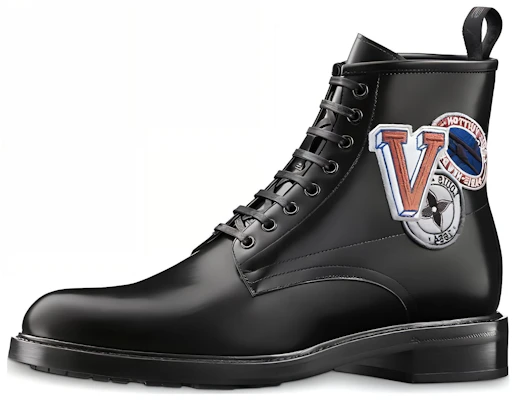 Louis Vuitton Bota Voltaire Tobillo 'Piel de Ternera Negra Charolada' 1A3GCP Buy Louis Vuitton Bota Voltaire Tobillo 'Piel de Ternera Negra Charolada' 1A3GCP