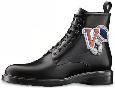Louis Vuitton Voltaire Ankle Boot 'Kulit Anak Hitam Mengkilap' 1A3GCP Buy Louis Vuitton Voltaire Ankle Boot 'Kulit Anak Hitam Mengkilap' 1A3GCP