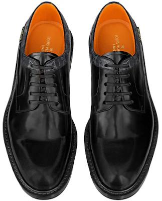 Zapatos Derby Louis Vuitton Voltaire 'Negros con Cuello de Monograma' 1A8Y3A Lookbook Zapatos Derby Louis Vuitton Voltaire 'Negros con Cuello de Monograma' 1A8Y3A