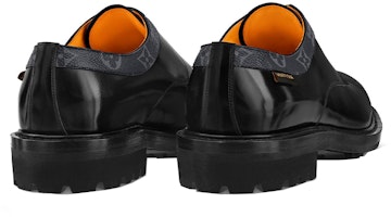 路易威登 皮革 時尚綁帶圓頭 男士休閒鞋 男款 黑色 Shop 路易威登 皮革 時尚綁帶圓頭 男士休閒鞋 男款 黑色