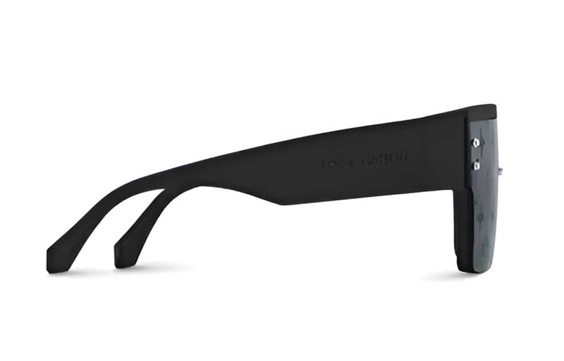 Louis Vuitton Waimea L Square Sunglasses Monogram Black Unisex Couple Style Z1583E 圖 5