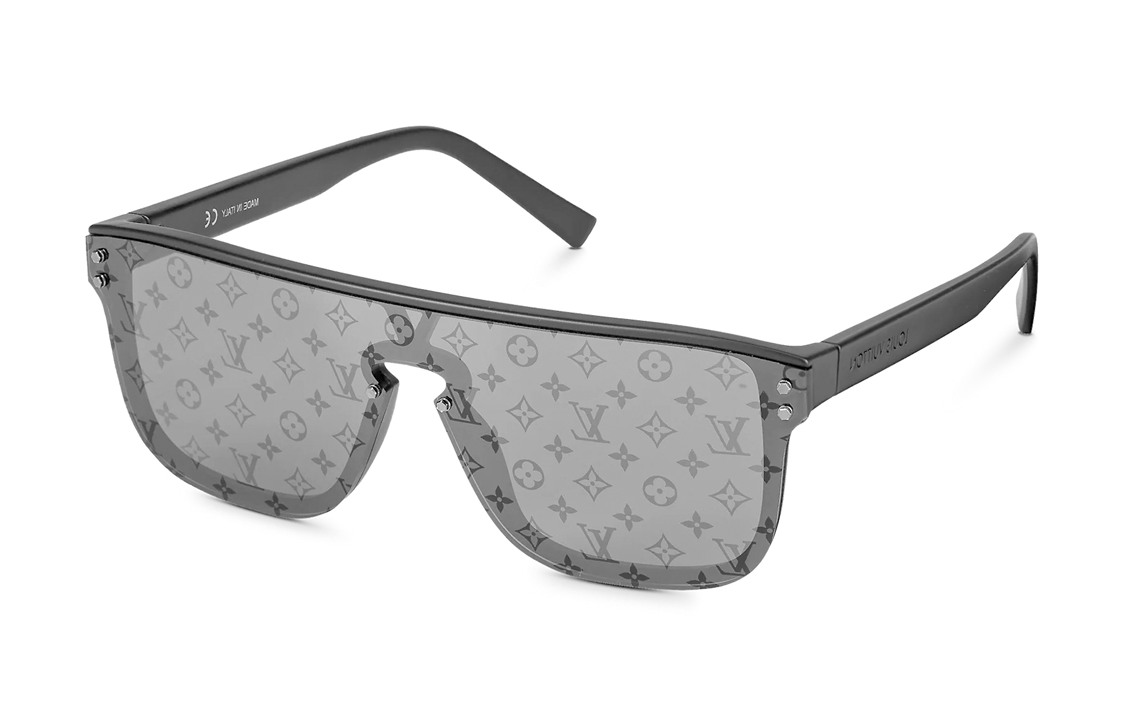 Louis Vuitton Waimea Logo Aviator Sunglasses - Black for Men Z1082E 圖 2