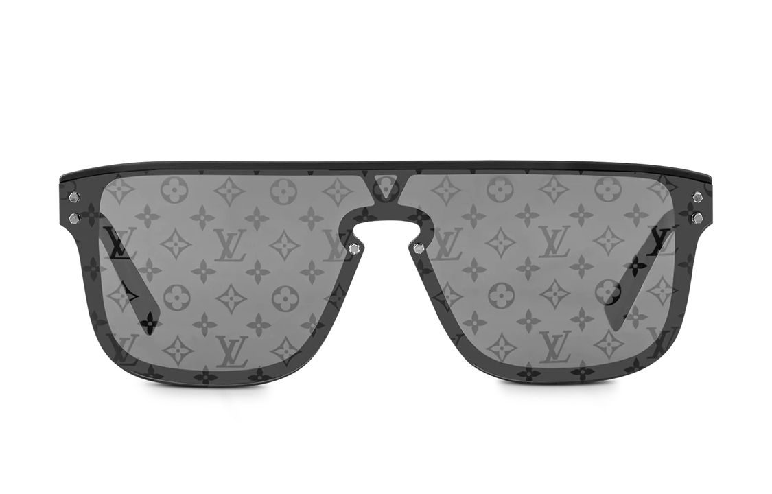 Louis Vuitton Waimea Logo Aviator Sunglasses - Black for Men Z1082E 圖 4