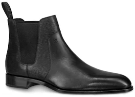 Order Louis Vuitton Wall Street Chelsea Boots 'Black EPI' Hitam EPI 1A4OZL