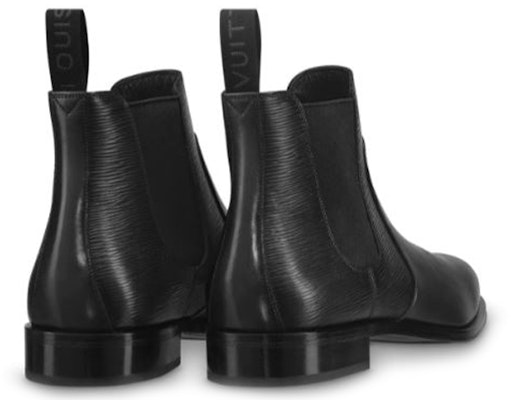 Louis Vuitton Wall Street Chelsea Boots 'Black EPI' 1A4OZL Shop Louis Vuitton Wall Street Chelsea Boots 'Black EPI' 1A4OZL