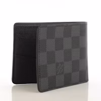 Order Louis Vuitton Wallet Slender Damier Graphite Gray/Black