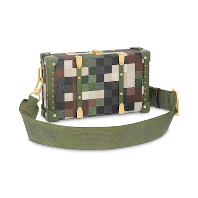 Louis Vuitton Wallet Trunk Damoflage Green Damoflage Damier