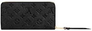 Lookbook 路易威登拉鏈錢包 Zippy Monogram Empreinte 黑色