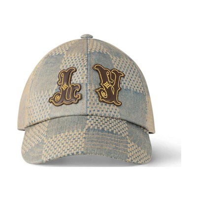 Louis Vuitton Washed 3D Cap Denim Blue