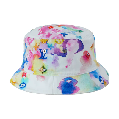 LOUIS VUITTON Watercolor Bucket Hat Multicolor M76766