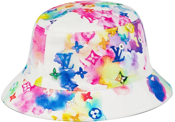 LOUIS VUITTON Watercolor Bucket Hat Multicolor M76766 Order LOUIS VUITTON Watercolor Bucket Hat Multicolor M76766