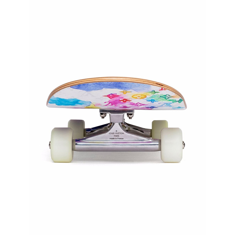 Shop Louis Vuitton Watercolor Monogram Skateboard - Unisex 7-Ply Freestyle Deck DPVC0921LVBOAR