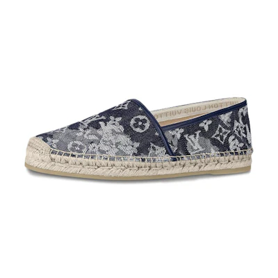 LV Waterfall Shoes 'Destroyed Denim Monogram'