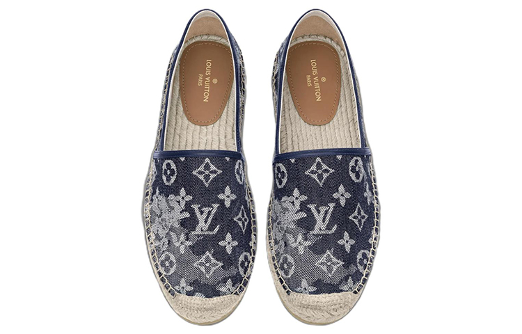 Lookbook Louis Vuitton Waterfall Shoes 'Destroyed Denim Monogram' 1A8LH3