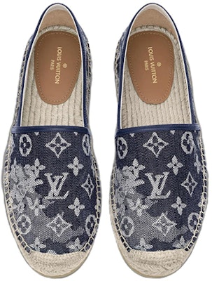 Louis Vuitton Waterfall Shoes 'Destroyed Denim Monogram' 1A8LH3 Lookbook Louis Vuitton Waterfall Shoes 'Destroyed Denim Monogram' 1A8LH3