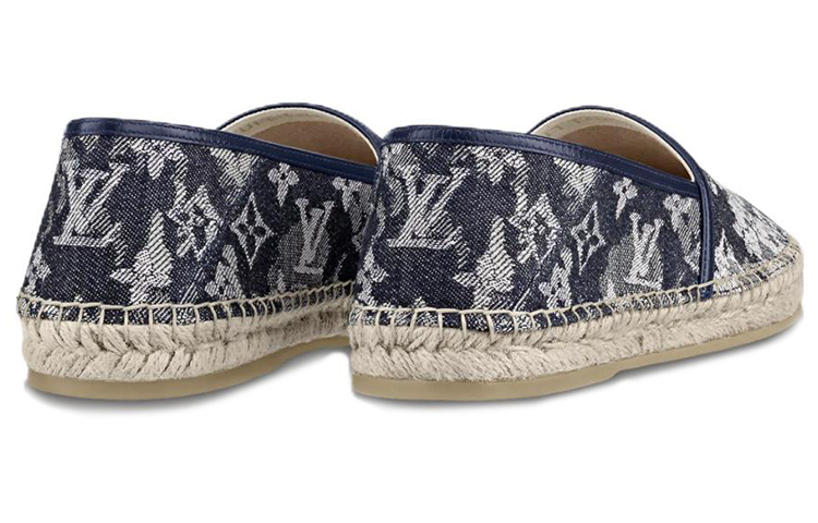 Shop Louis Vuitton Waterfall Shoes 'Destroyed Denim Monogram' 1A8LH3