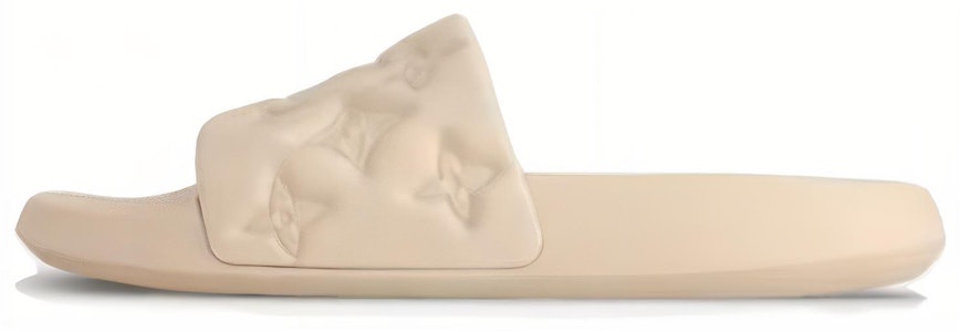 LOUIS VUITTON Waterfront 橡膠 一字平跟 時尚涼拖 男款 米色 Buy LOUIS VUITTON Waterfront 橡膠 一字平跟 時尚涼拖 男款 米色