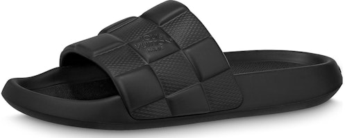 Louis Vuitton Waterfront Mule 'Black' 1AAR8W Louis Vuitton Waterfront Mule 'Black' 1AAR8W
