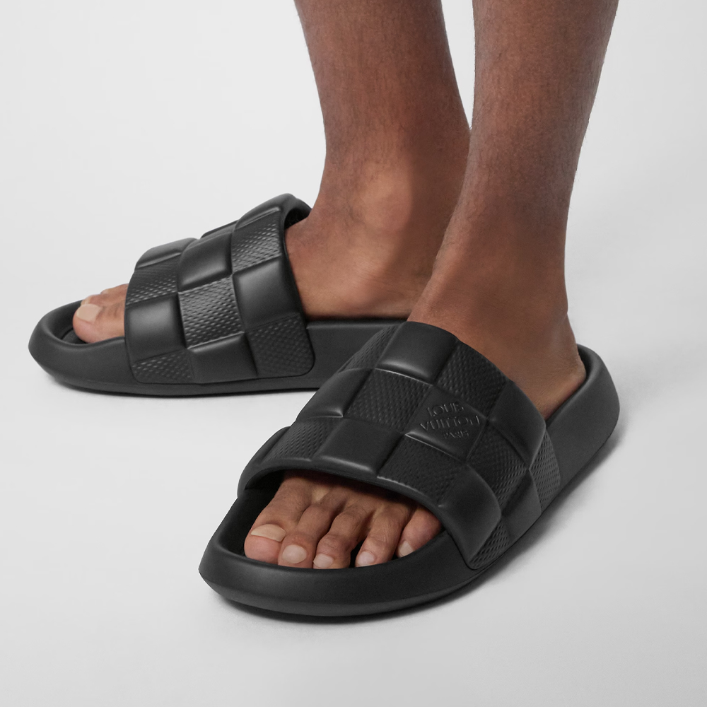 Lookbook 路易威登黑色防水便鞋 1AAR8W