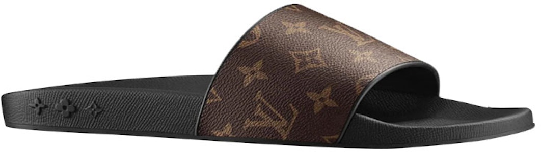 路易威登 (Louis Vuitton) Waterfront 橡膠露趾平底圓頭時尚拖鞋 男款 黑棕色 Order 路易威登 (Louis Vuitton) Waterfront 橡膠露趾平底圓頭時尚拖鞋 男款 黑棕色