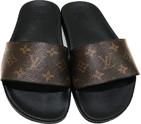 Louis Vuitton Waterfront Mule 'Hitam Coklat' 1A3PSB Lookbook Louis Vuitton Waterfront Mule 'Hitam Coklat' 1A3PSB