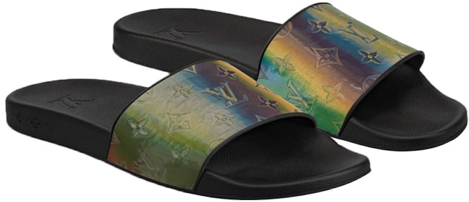Louis Vuitton Waterfront Mules 'Colorful Monogram' 1A5I5K Lookbook Louis Vuitton Waterfront Mules 'Colorful Monogram' 1A5I5K