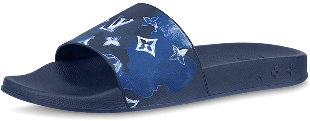 Louis Vuitton Mule Waterfront 'Azul' 1A8SMP Buy Louis Vuitton Mule Waterfront 'Azul' 1A8SMP