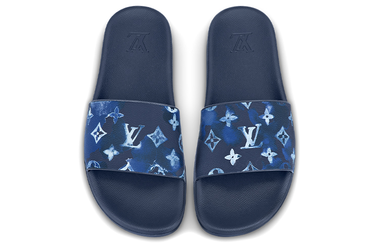 Lookbook Louis Vuitton Mule Waterfront 'Azul' 1A8SMP