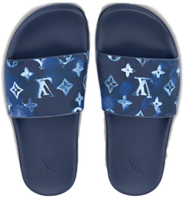 Louis Vuitton Waterfront Mule 'Blue' 1A8SMP Shop Louis Vuitton Waterfront Mule 'Blue' 1A8SMP