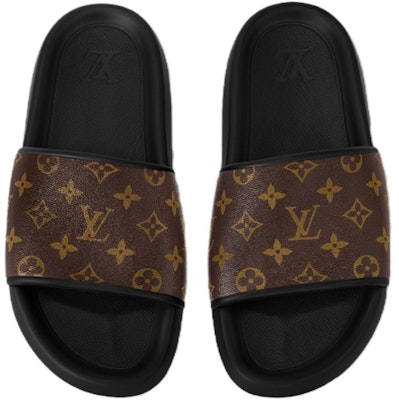 Louis Vuitton Waterfront Mule 'Brown' 1AANO3 Shop Louis Vuitton Waterfront Mule 'Brown' 1AANO3