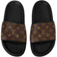 Purchase LOUIS VUITTON Waterfront 橡膠 舒適休閒 時尚拖鞋 男款 棕色