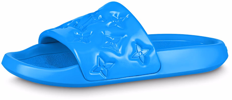Louis Vuitton Waterfront Mule 'Embossed Blue' 1A9ZM5 Buy Louis Vuitton Waterfront Mule 'Embossed Blue' 1A9ZM5