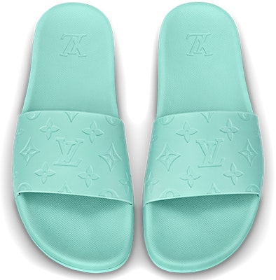 Louis Vuitton Waterfront Mule 'Green' 1A8KEH Lookbook Louis Vuitton Waterfront Mule 'Green' 1A8KEH