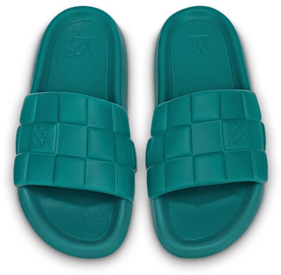 Louis Vuitton Waterfront Mule 'Green' 1AAR9D Order Louis Vuitton Waterfront Mule 'Green' 1AAR9D
