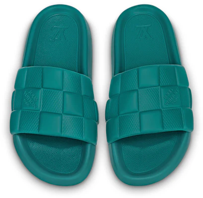 Louis Vuitton Waterfront Mule ''Groen'' 1AAR9D Lookbook Louis Vuitton Waterfront Mule ''Groen'' 1AAR9D