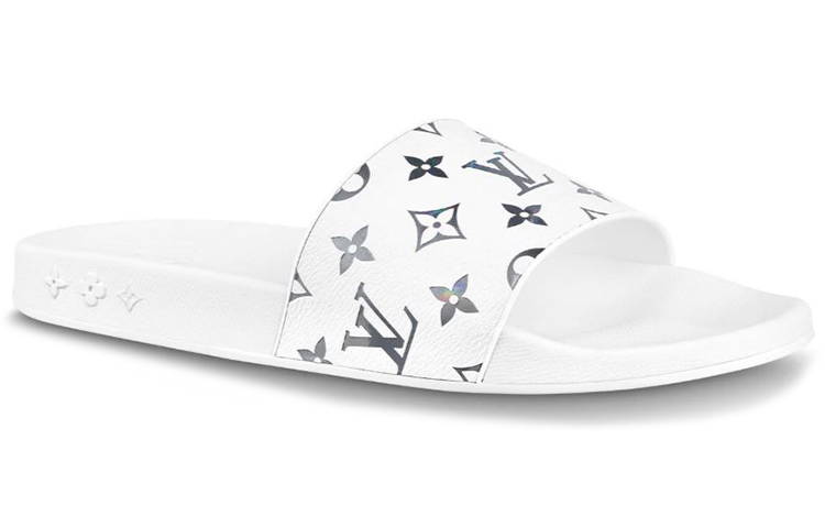 Order Louis Vuitton Waterfront Mule 'Iridescent White' 1A7WH0