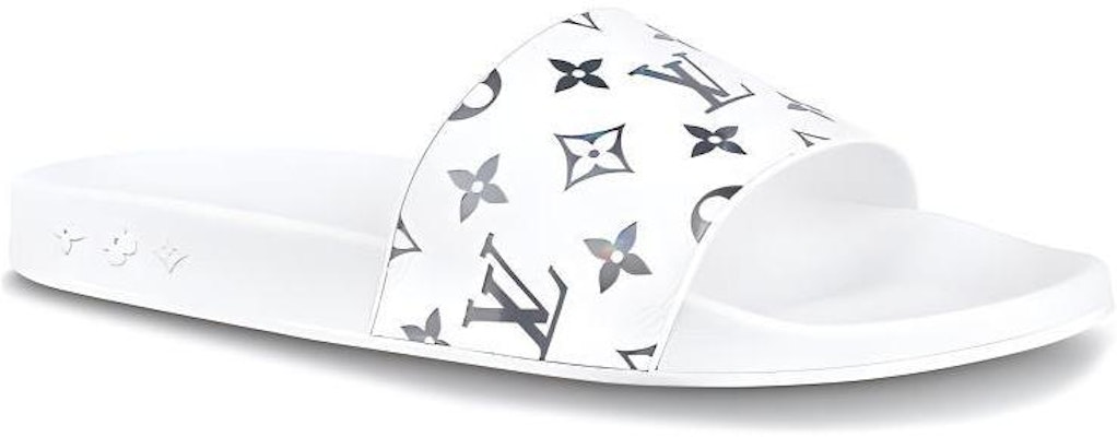Louis Vuitton Waterfront Mule 'Iridescent White' 1A7WH0 Shop Louis Vuitton Waterfront Mule 'Iridescent White' 1A7WH0