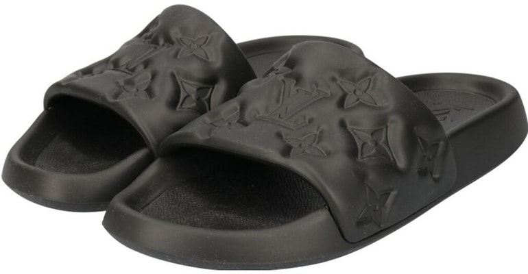 Louis Vuitton Mule Waterfront 'Monograma Grabado - Negro' 1A9FKK Order Louis Vuitton Mule Waterfront 'Monograma Grabado - Negro' 1A9FKK