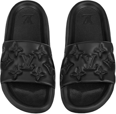 Louis Vuitton Mule Waterfront 'Monograma Grabado - Negro' 1A9FKK Shop Louis Vuitton Mule Waterfront 'Monograma Grabado - Negro' 1A9FKK