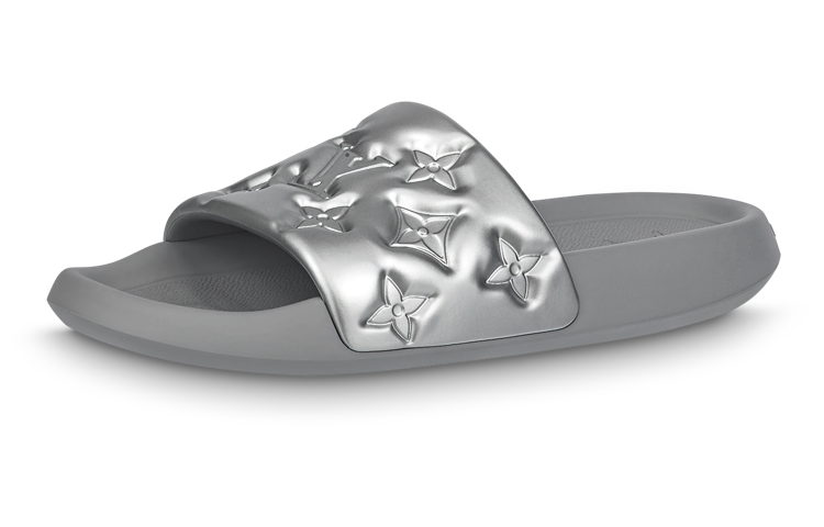 Louis Vuitton Waterfront Mule &#x27;Silver Grey&#x27; 1AAR7W