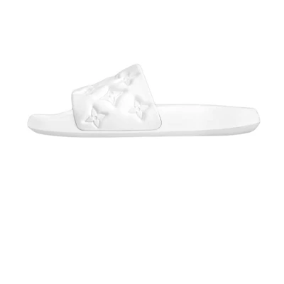 LV Waterfront Mule 'White Embossed'