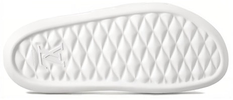 路易威登 Waterfront 橡膠壓紋露趾時尚男士拖鞋 白色 Purchase 路易威登 Waterfront 橡膠壓紋露趾時尚男士拖鞋 白色